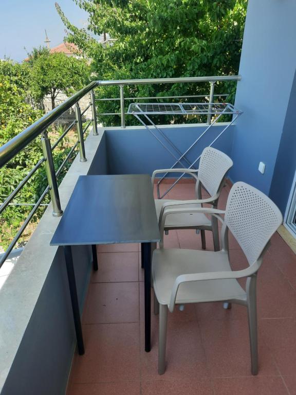 Balkón nebo terasa v ubytování Avanda Rooms