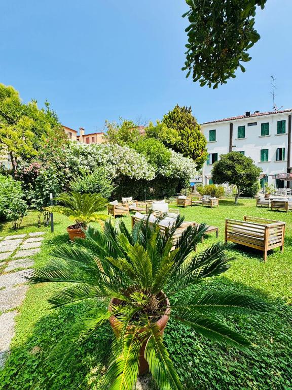 Zahrada ubytování Hotel Villa Orio & Beatrice