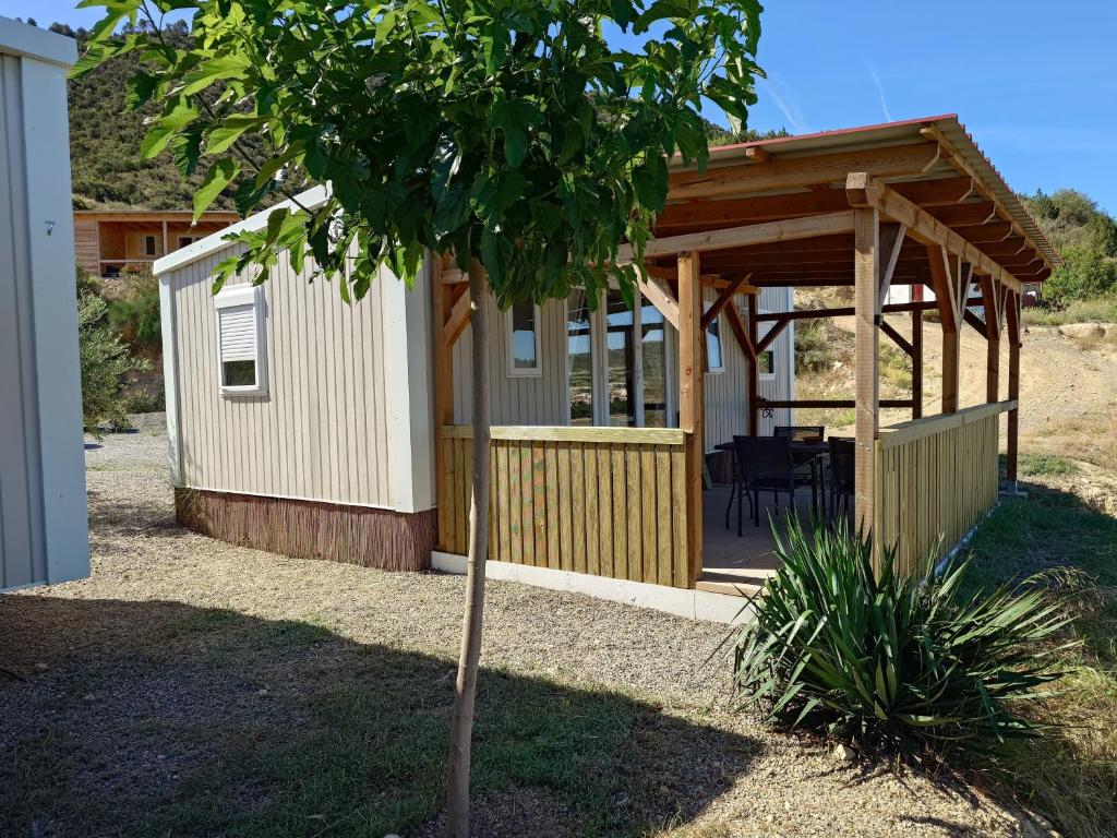 Το κτήριο όπου στεγάζεται  το σαλέ