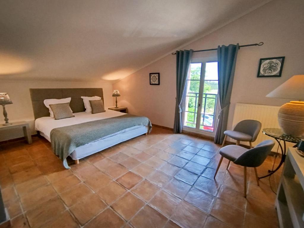 Le Mas de Gleyzes - Charme Authentique & Détente avec Piscine - Habitación Doble El Miura