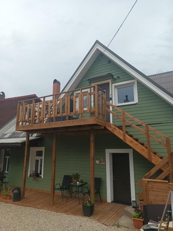 Budova, kde se apartmán nachází