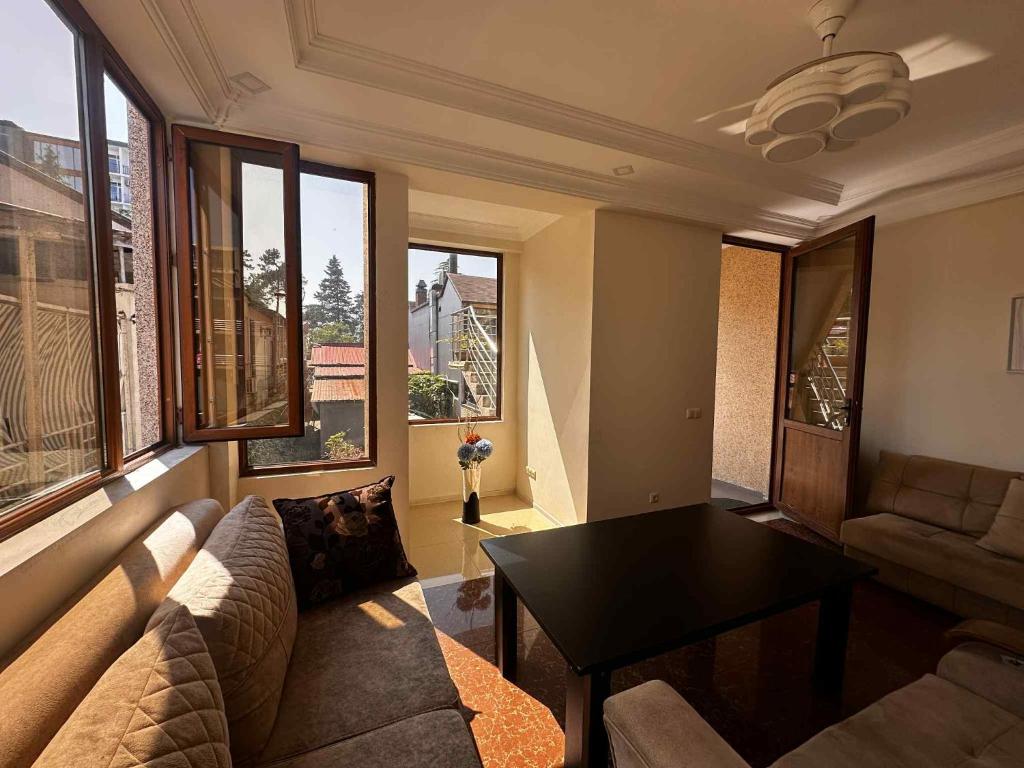 Posezení v ubytování KISI Hotel