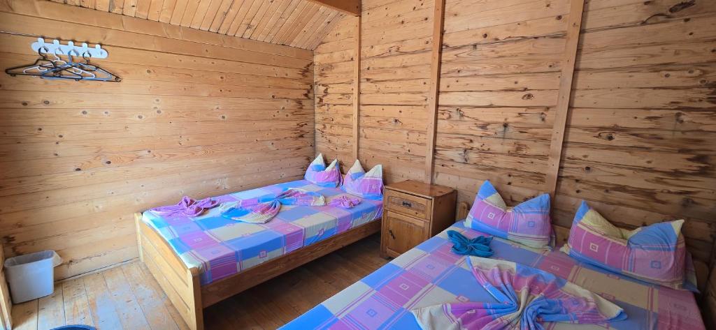 Postel nebo postele na pokoji v ubytování Camere Orizont