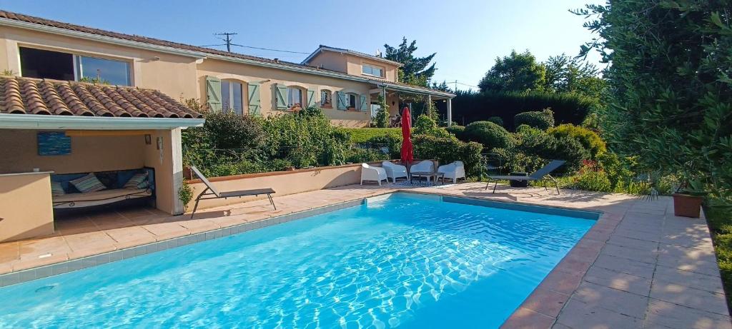 Πισίνα στο ή κοντά στο La Casa Del Sol - Chambres de Charme avec Piscine