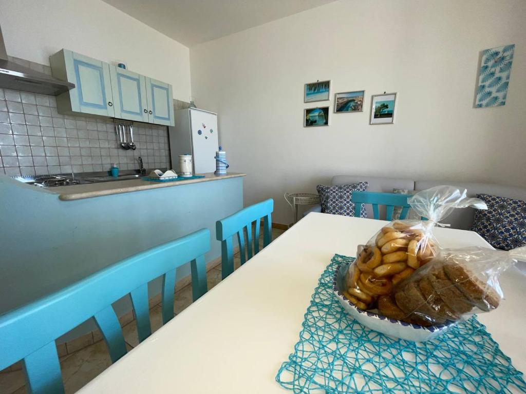 Cucina o angolo cottura di Casa Vacanza ORO BLU DEL SALENTO