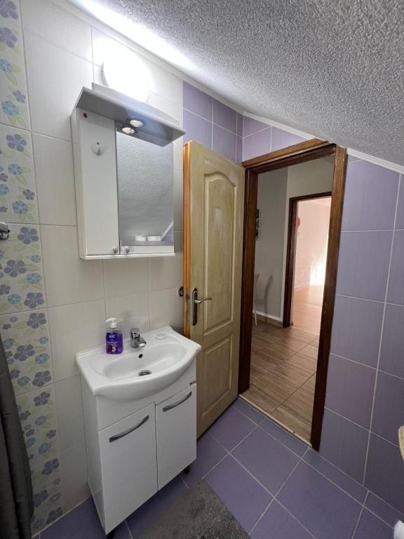 Koupelna v ubytování Apartman Nina2