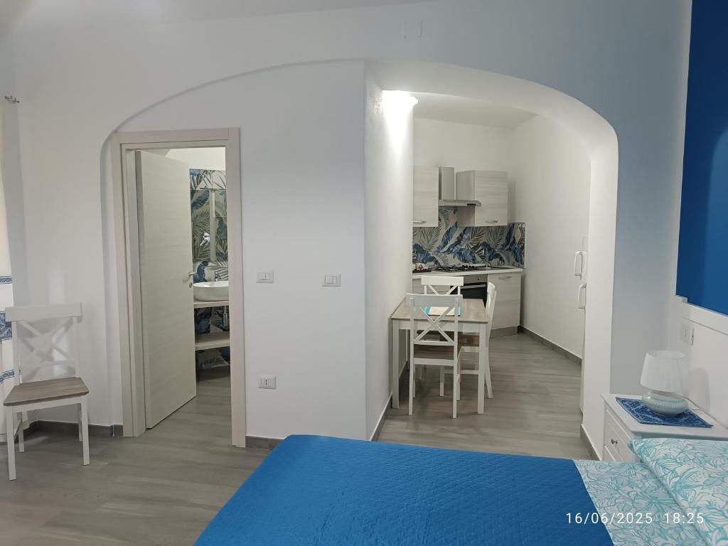 Postel nebo postele na pokoji v ubytování Casa Iole