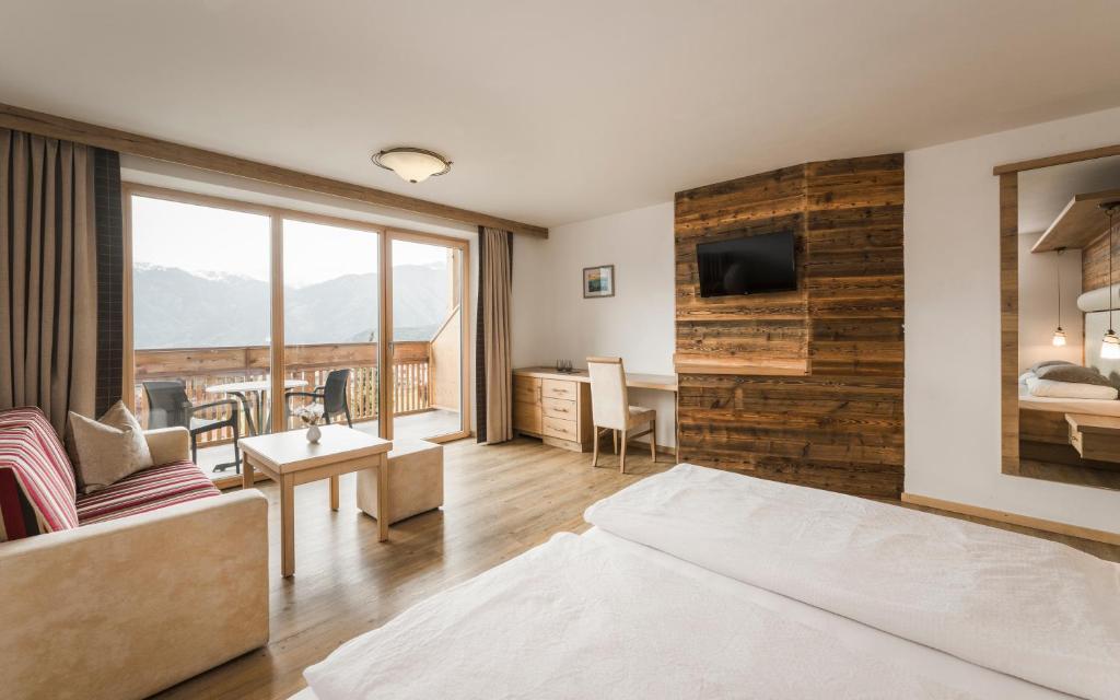 Voodi või voodid majutusasutuse Hotel Nussbaumerhof *** toas