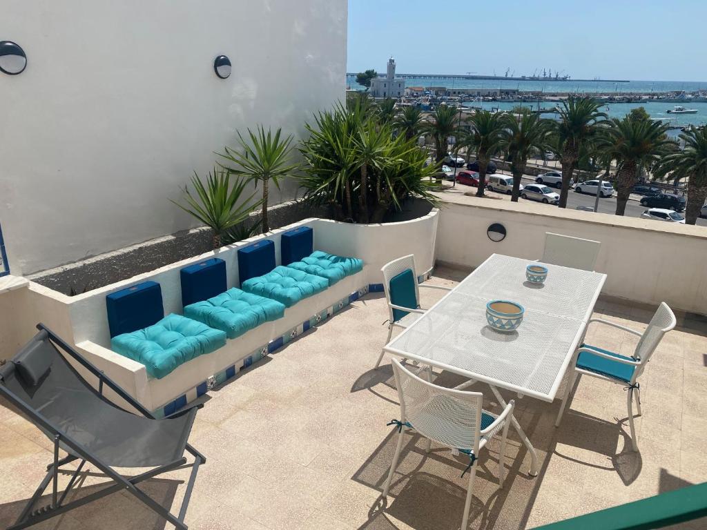 A balcony or terrace at Terrazza Diomede Manfredi Homes&Villas