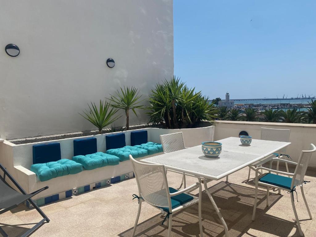 A balcony or terrace at Terrazza Diomede Manfredi Homes&Villas