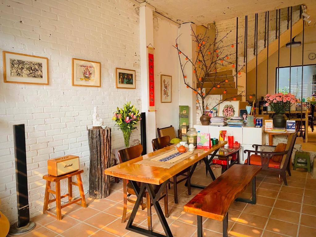 Restaurace v ubytování May's house (Nhà của Mây)