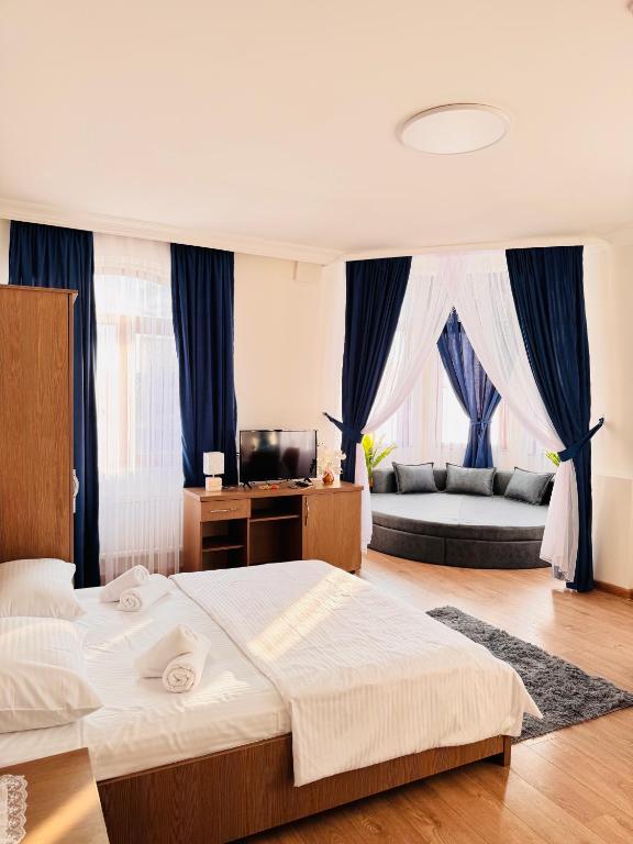 Postel nebo postele na pokoji v ubytování Hotel Port Altus