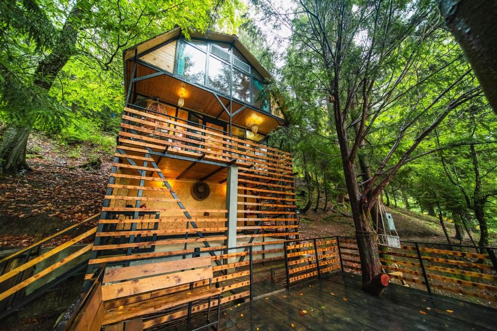 Zahrada ubytování Chalet Nune