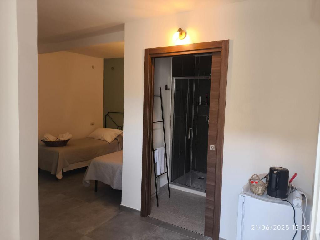 Postel nebo postele na pokoji v ubytování Duomo Rent Room & Flat