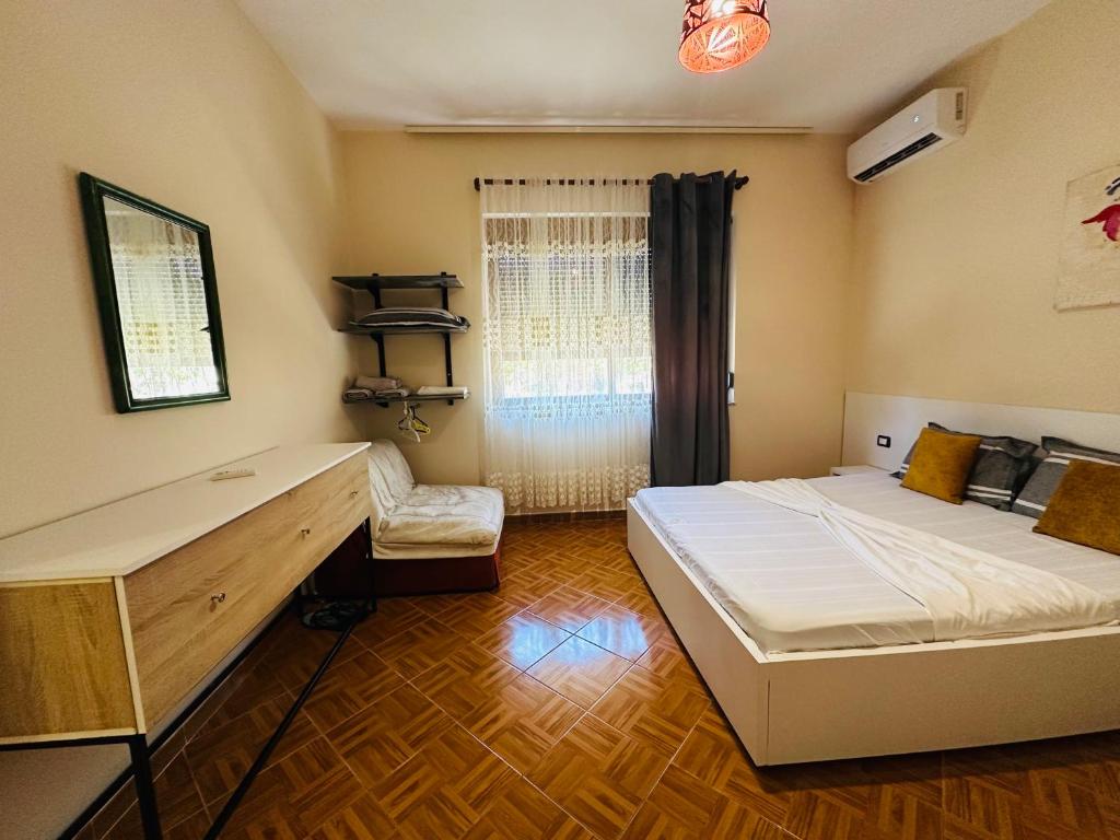Postel nebo postele na pokoji v ubytování THE DOMI Apartments