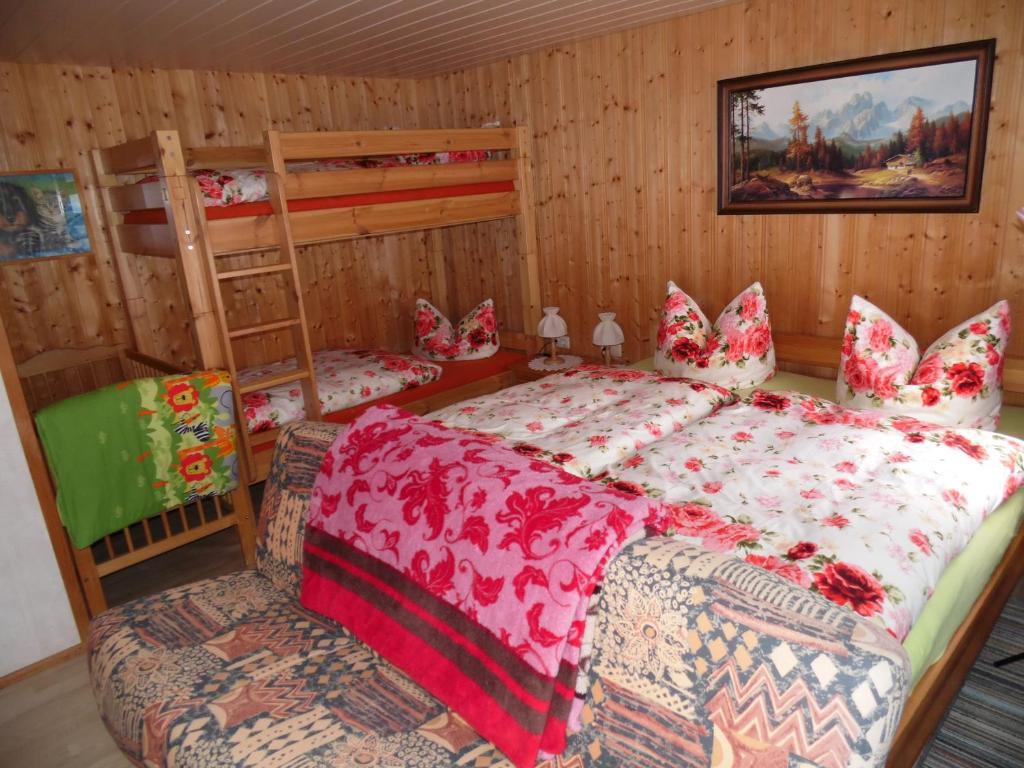Postel nebo postele na pokoji v ubytování Zum Hecht