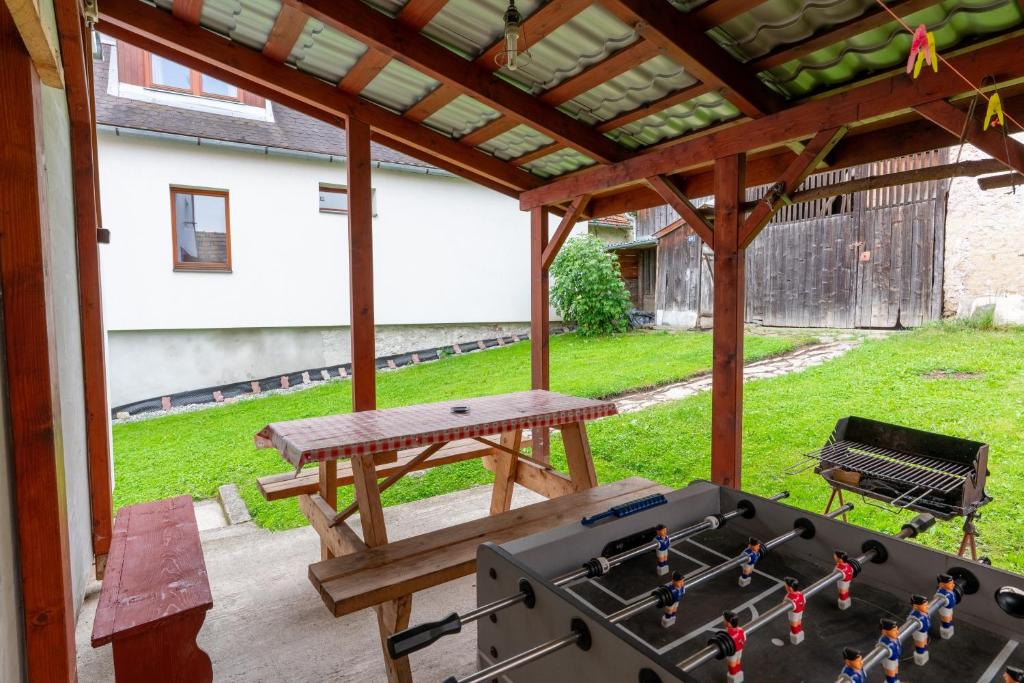Zahrada ubytování Holiday House Mária