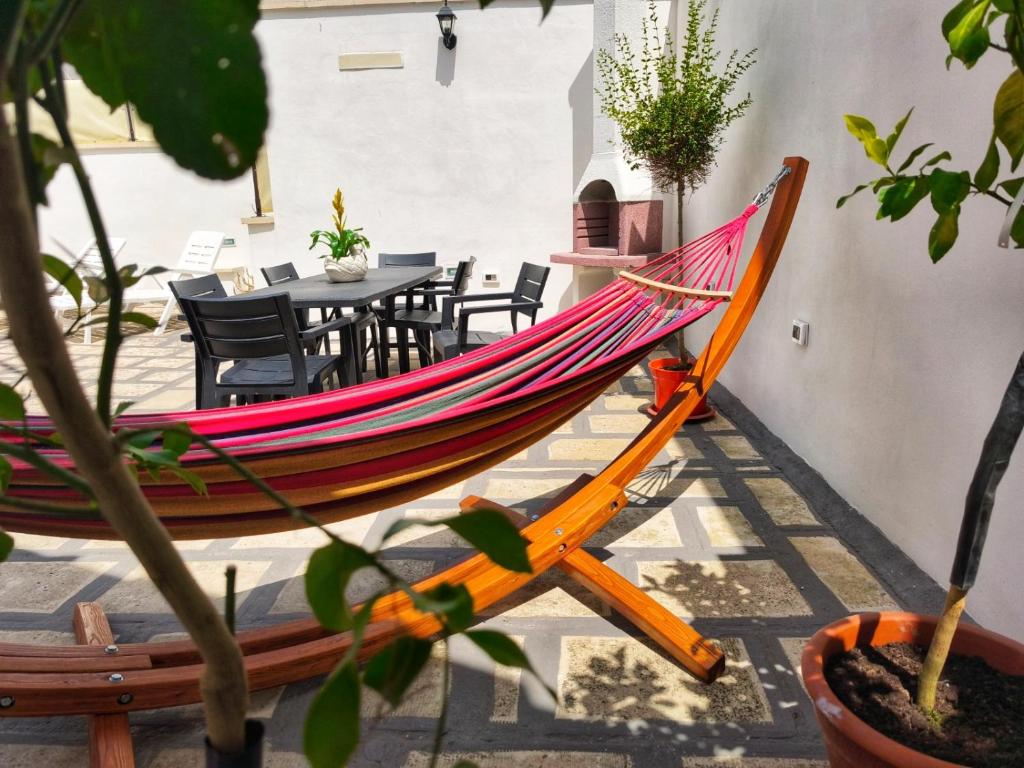 Patio nebo venkovní prostory v ubytování Pietra Bianca