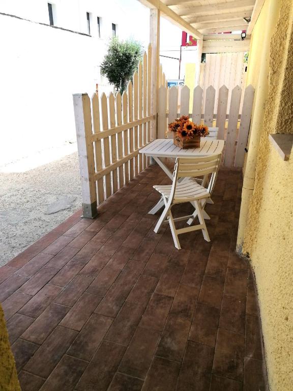 Balkon lub taras w obiekcie Mes'e Làmpadas