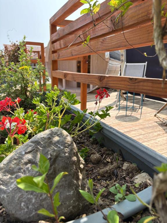 Zahrada ubytování Céüse lodges & spa