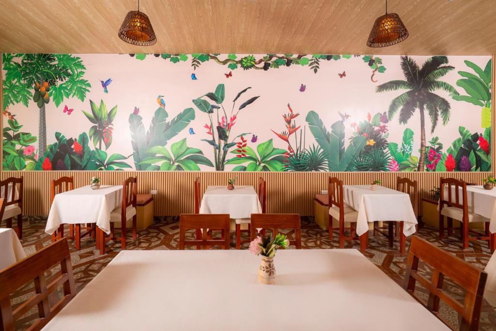 Restaurace v ubytování Paraiso Wasi