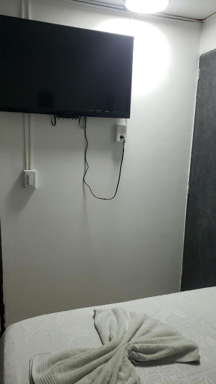 TV a/nebo společenská místnost v ubytování Casa hotel la 33