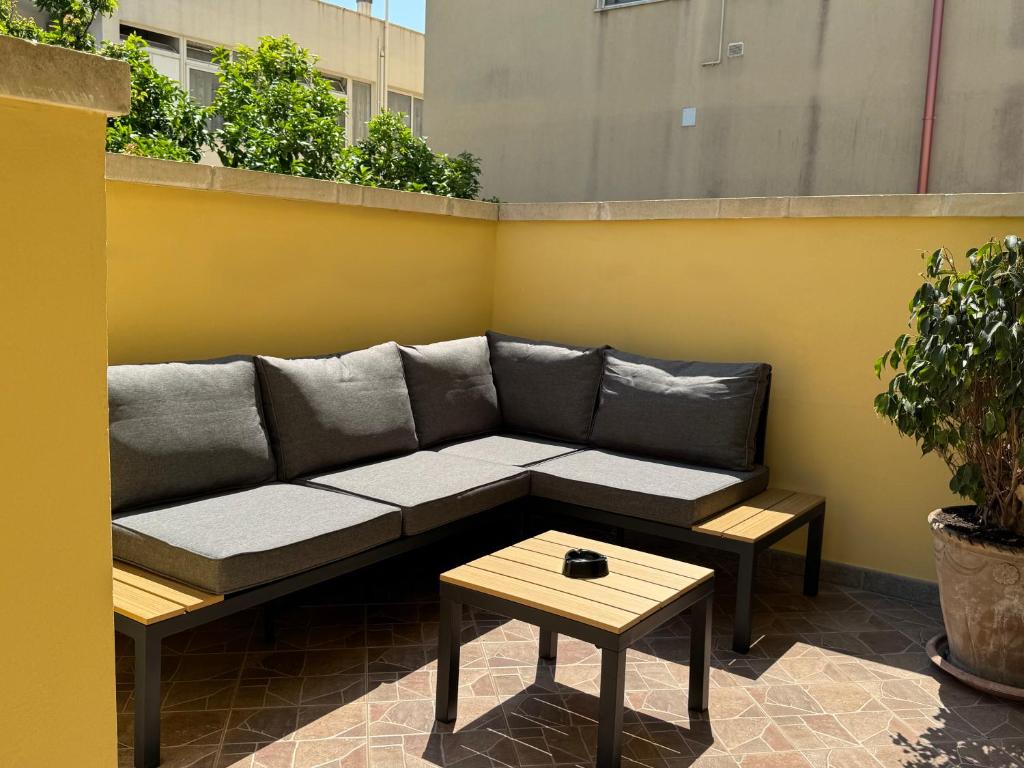 Posezení v ubytování B&B Affittacamere Vecchia Alimini