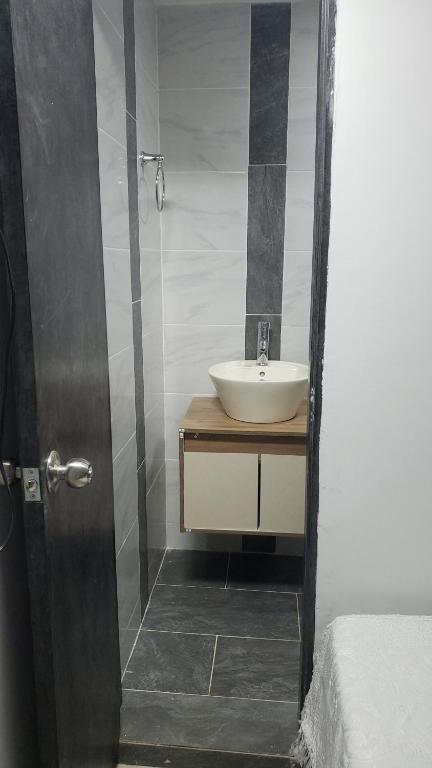 Koupelna v ubytování Casa hotel la 33