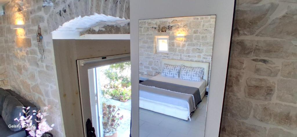 Posteľ alebo postele v izbe v ubytovaní Cosy Studio with breathtaking view