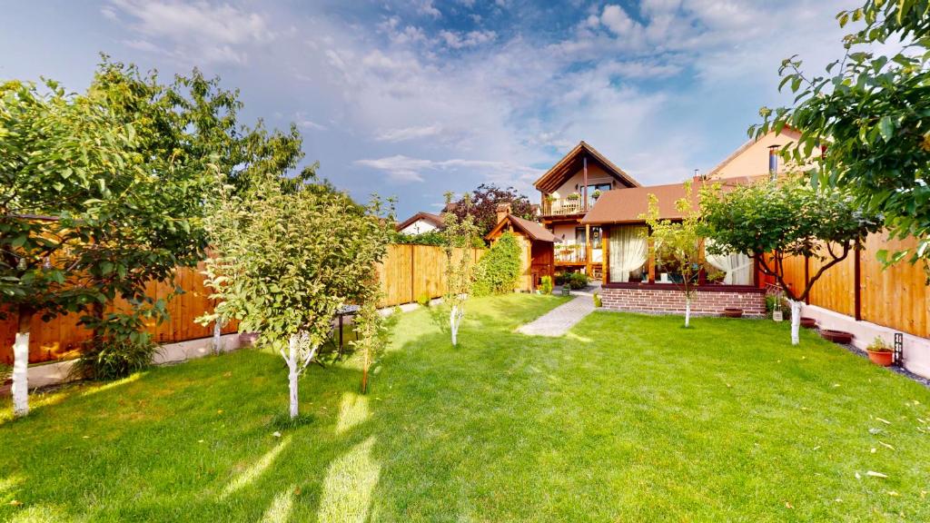 Zahrada ubytování Casa Renium