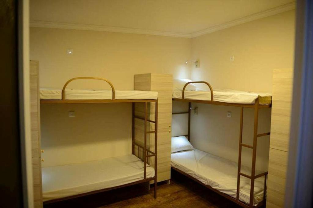 Postel nebo postele na pokoji v ubytování Your Hostel