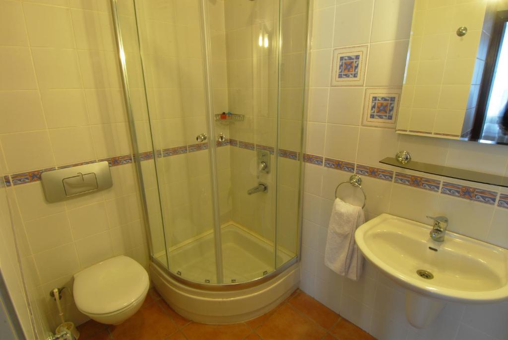 Koupelna v ubytování Villa Danlin Hotel