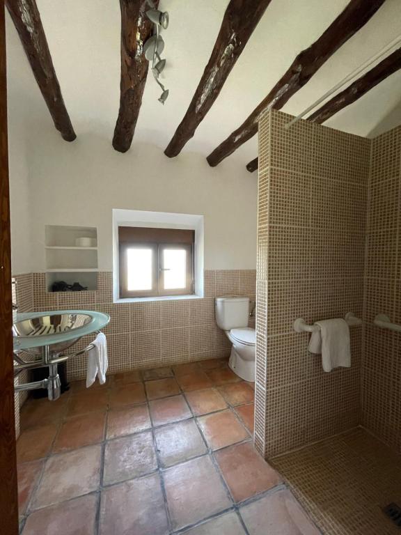 Koupelna v ubytování Hotel Casa Pedro Barrera