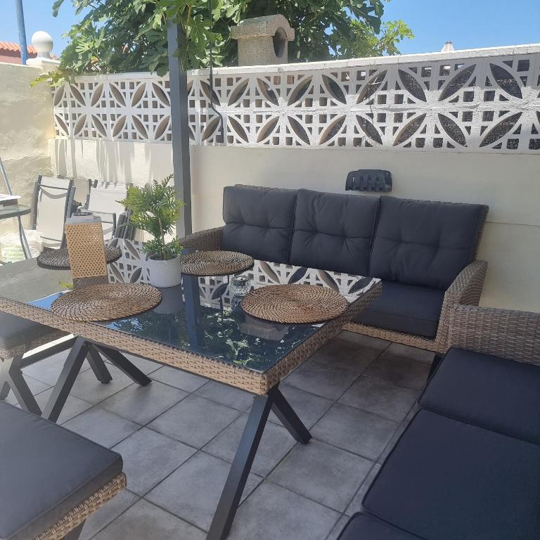 Część wypoczynkowa w obiekcie Apartamento Tanzanita