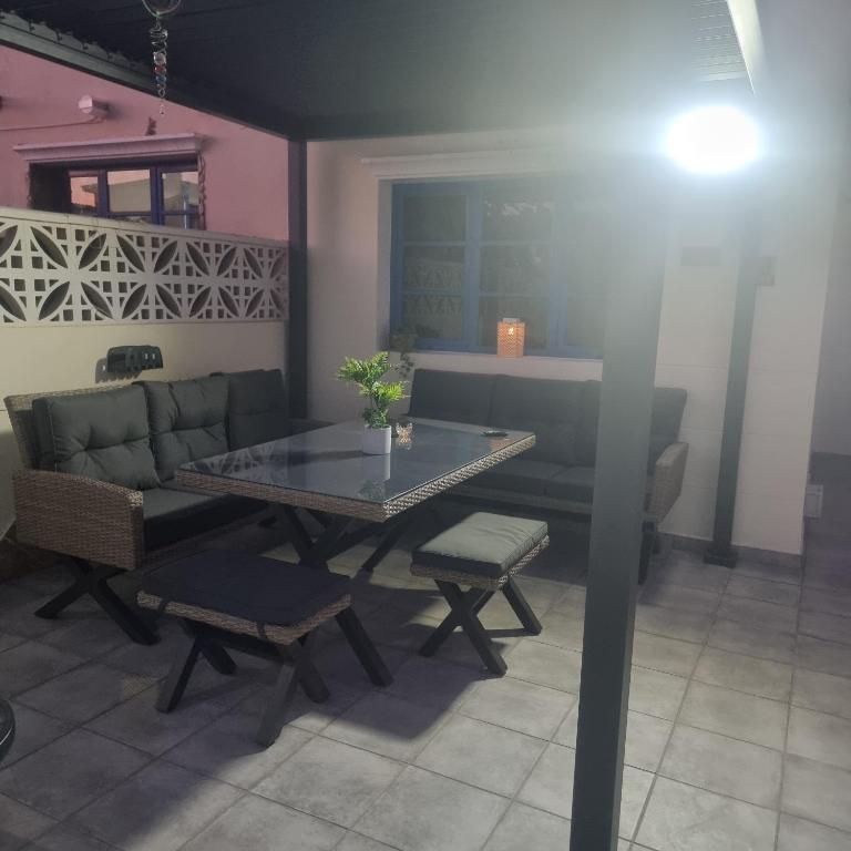 Część wypoczynkowa w obiekcie Apartamento Tanzanita
