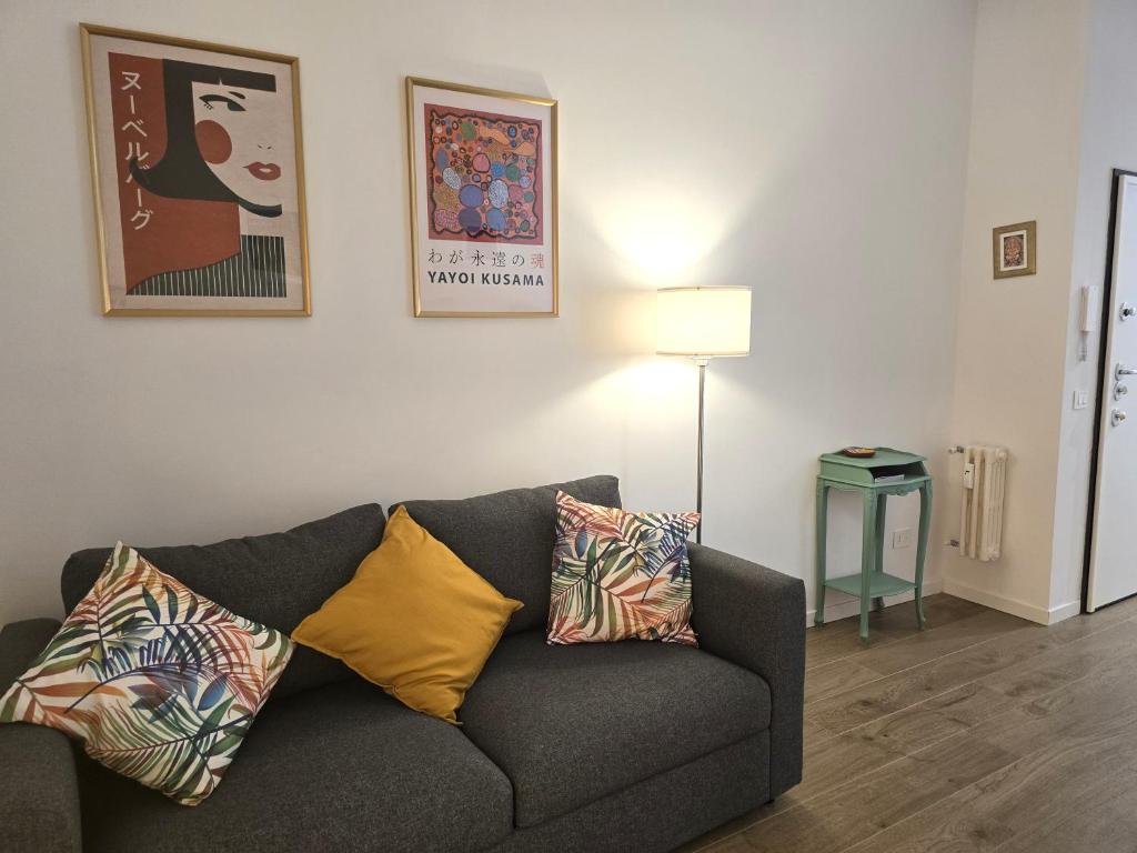 Khu vực ghế ngồi tại MilanoFlats - New Lomellina Apartment