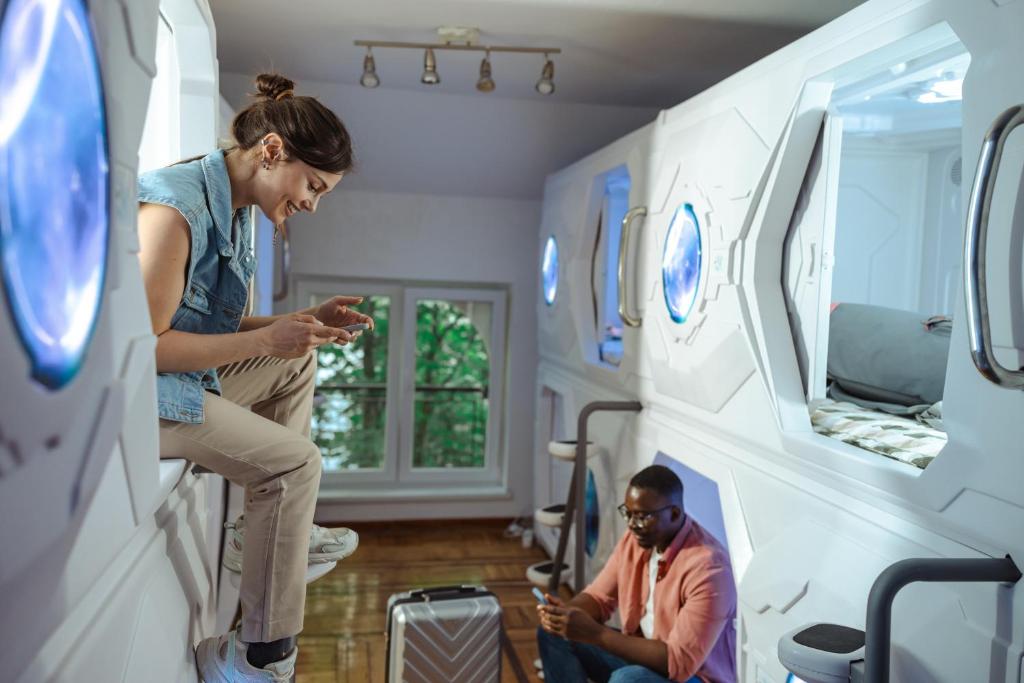 Hosté ubytování Belgrade Beocean Capsule Hostel