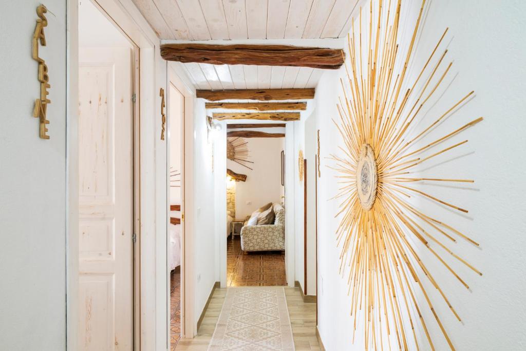 Postel nebo postele na pokoji v ubytování B&B Steddueoro