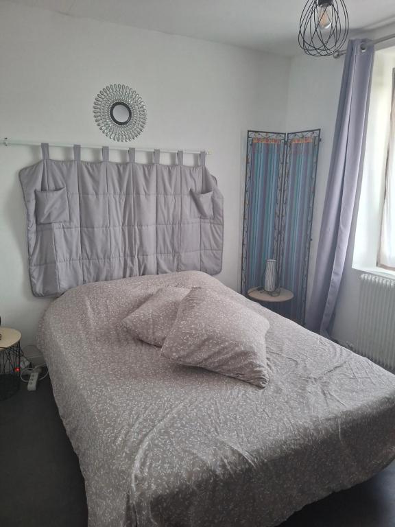 Postel nebo postele na pokoji v ubytování Chambre