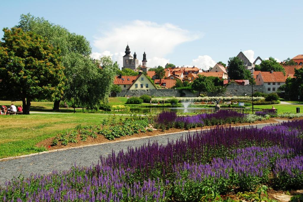 Zahrada ubytování Snäck Annex