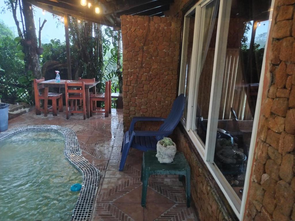 Patio nebo venkovní prostory v ubytování Mandalas Ecolodge Ecotourism