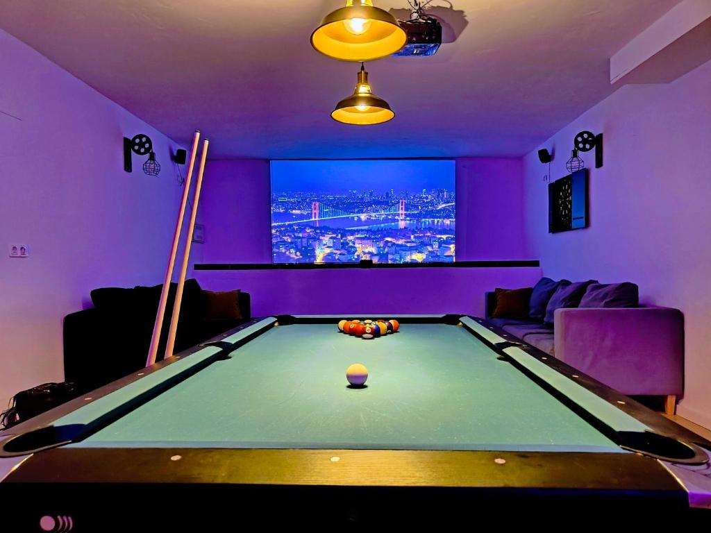 Billardbord på El Oasis de Castil