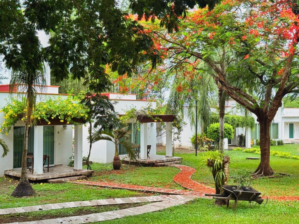 Zahrada ubytování Finca Garullo Hotel Boutique