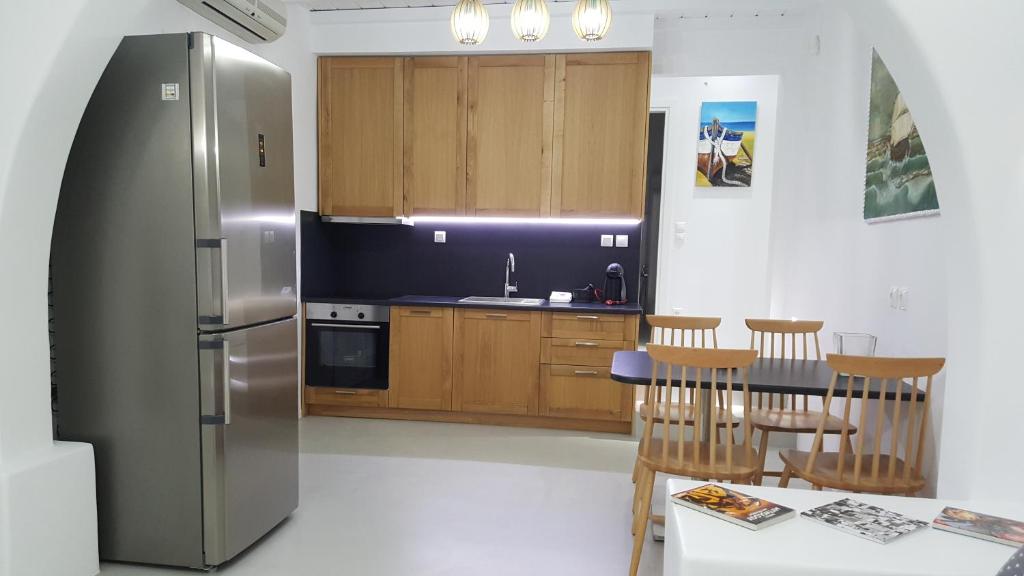Kuchyň nebo kuchyňský kout v ubytování Otherview Villa