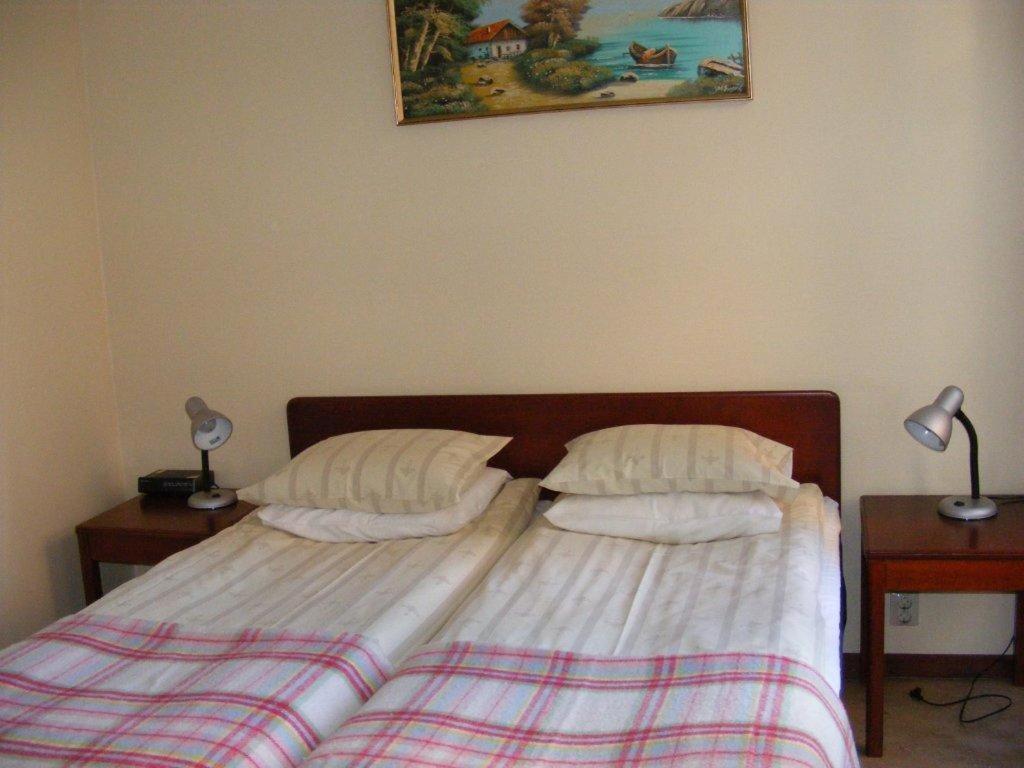 Postel nebo postele na pokoji v ubytování Hotel Continental Malmö