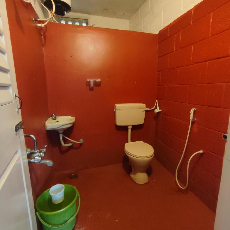 Koupelna v ubytování Vanam Pool Stay