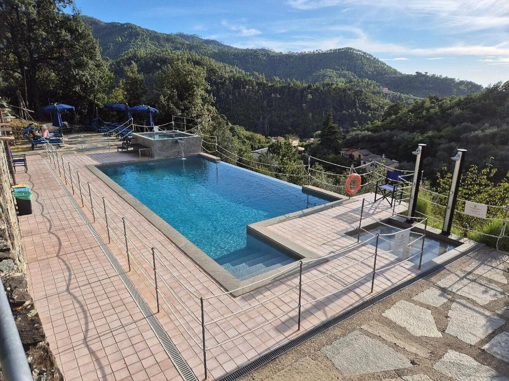 Bazén v ubytování Hotel Al Terra Di Mare nebo v jeho okolí
