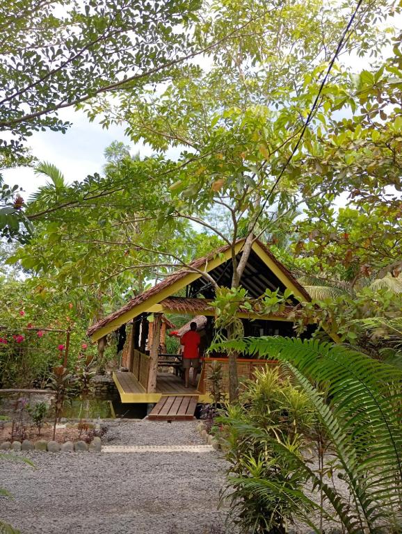 Zahrada ubytování Magpie homestay & jungle trekking especially for guest trekking with us