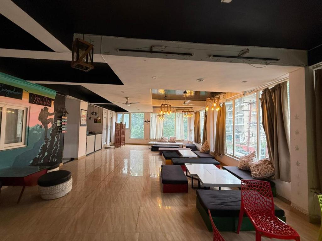 Posezení v ubytování Hotel Shiv Palace Yoga World Retreat