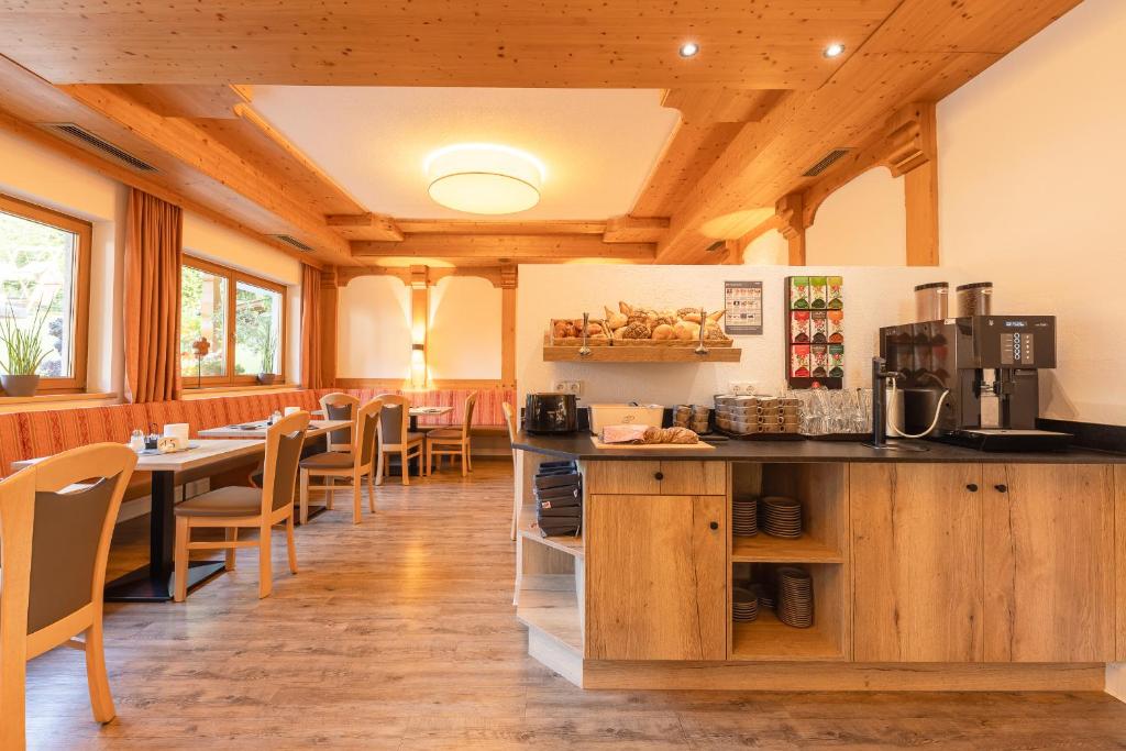 Una cocina o cocineta en Hotel Christoph
